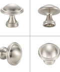 10 Pack One And A Quarter Inch Brushed Gold Cabinet Knobs For Cabinets Drawers Dressers Cupboards Sturdy Solid Metal Hardware Built To Last