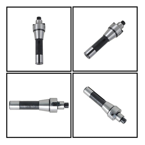 R8 FMB22 Milling Handle 400R 50mm CNC End Milling Cutter for plate cutting, side view and details