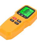 FTVOGUE Wall Detector with LCD Display, Battery Powered Stud Finder in bright yellow with LCD screen and buttons.