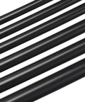 High Performance Silicone Vacuum Hose Kit With Six Sizes From 1/8 To 3/8 Inch 5 Feet Each Automotive Vacuum Tubing Set Includes Tube Cutter Black