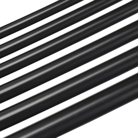 High Performance Silicone Vacuum Hose Kit With Six Sizes From 1/8 To 3/8 Inch 5 Feet Each Automotive Vacuum Tubing Set Includes Tube Cutter Black