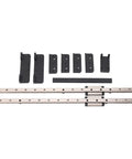 Game Changing Low Friction Y Axis Guide Rail Upgrade For 3D Printer High Carbon Steel Linear Sliding Rail pack with components