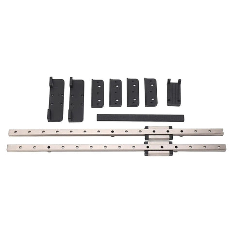 Game Changing Low Friction Y Axis Guide Rail Upgrade For 3D Printer High Carbon Steel Linear Sliding Rail pack with components