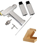 Rugged Pro Level Veterinary Orthopedic Bone Drill Machine With Knockout Torque And Reversible Motor Fits Kirschner Needles with batteries.