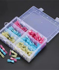 Top Notch Heat Shrink Spade Terminals Kit With Adhesive Lined Tubing For Secure Male Female Quick Disconnect Wire Connections, boxed