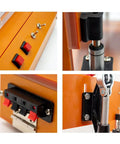 Open Cover PCB Testing Jig With Bakelite Fixture For Easy Board Swap Of A B C Boards Adjustable Spacing Between B