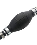 Close-up of Six Foot Universal Fuel Line Kit For Marine Outboard Boat Motor And RVs With Three Eighths Inch Hose Primer Bulb