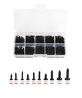 Handy 1000 Piece Assortment Kit Featuring M1 M1.4 M1.7 M2 Phillips Micro Screws displayed in organizer box.