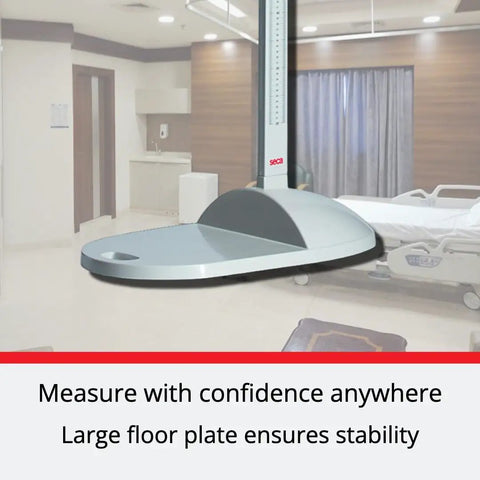 Portable Stadiometer for Adults, Kids and Infants, Medical-Grade Height Chart Ruler, Easy Assembly, 20-205 cm Range, Lightweight 5.3 lb On-The-Go Mobile Unit for Clinics, Field Visits, Pediatric Care in clinic