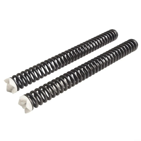 Beefed Up Steel Front Fork Shock Absorber Coil Springs For Mountain Bikes Replacement Suspension Parts 11 Point 2 Inch Length Black 2 Pack