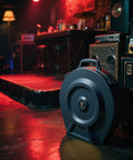 Road Ready Twenty Two Inch Cymbal Case Packs Thick Foam Guard To Lock Down Ten 21 Inch Cymbals in a music venue