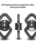 Heavy Duty Swing Swivel Featuring Frictionless 360 Spin Silent Ball Bearings Badass Aluminum Alloy Build for Zero Twist Zip Line and Utility Rigging Hardware