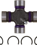 Greaseable U Joint Kit For S44 1310 Series ISR OSR Driveshafts Built To Last With Easy Service Design And Advanced Seal Tech Extends Grease Life Includes 1.125 In And 1.062 In Bearing Caps 2.556 In And 3.219 In Snap Rings. greaseable steel U-joint kit with snap rings
