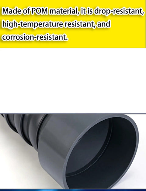 Close-up of heat-resistant POM material hose for Super Flexible Welding Fume Extractor Arm With Full Three Hundred Sixty Degree Rotation