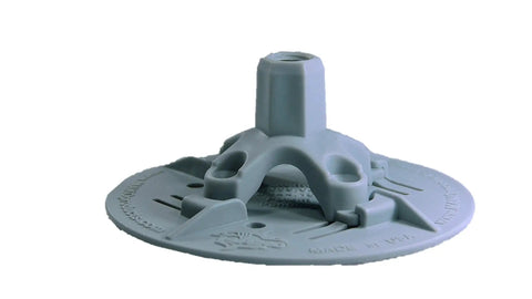 Adjustable Concrete Support Stand For Slab Decks With One Half Inch 13 Threaded Rod Up To One And Three Quarter Inch Vertical Lift