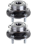Front Wheel Hub Bearing Set 2 Pack Drop In For Dodge Stealth 1991 To 1996 And Mitsubishi 3000GT 1991 To 1999 Lancer 2.0L 2003 To 2006 Lancer 2.4L 2004 To 2006 Left And Right Fits VKBA6925 512217 4245002070