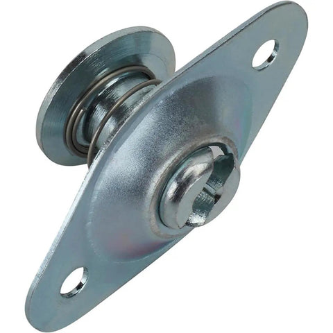 Slick Flush Mount Quarter Turn Panel Fasteners With Self Ejecting Springs,.500 Inch Grip, Heavy Duty Zinc Steel fastener close-up.
