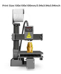No Fuss Starter Frequency Division Multiplexing 3D Printer For Beginners showing compact design with 100x100x100 mm build volume
