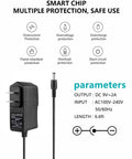Versatile 9V AC DC Power Supply Adapter For A Wide Range Of Guitar Effects Pedals And Pedalboards Quiet Stable DC Output