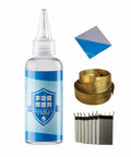 Pro Grade Solder Flux For Desoldering And Welding Battery Tab And PCB Repair Solution Precision Soldering Flux That Clears Oxidation For Smooth Flow No Clean Joint Minimal Stain Ideal For Circuit Board Repairs, 80 ml bottle with cap and solder parts