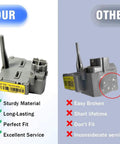 Comparison of Whirlpool Compatible Refrigerator Start Relay Replacement with competitors, showing quality and durability features.