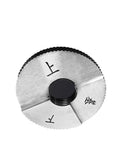 Built Tough Durable Steel Taper Pipe Thread Ring Gauge For NPT Testing 1/16-27 visible with markings and thread design