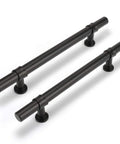 25 Pack Black Cabinet Pulls 5 Inch Matte Black Cabinet Handles For Kitchen Dresser Drawers Modern Hardware Durable