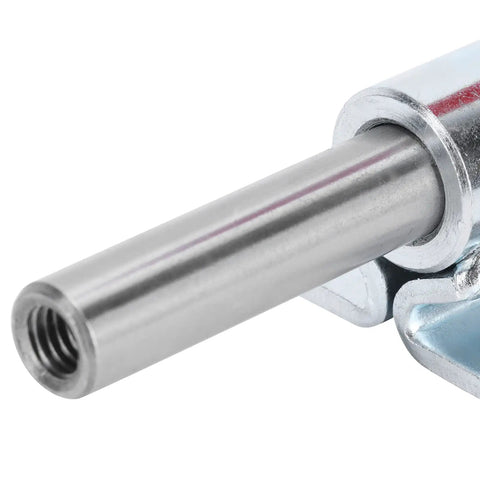 Beefy Push Pull Toggle Clamp for Quick Fixture Setup 180kg Holding Force Iron and Plastic Construction 13x8.5cm Clamp Tool for Equipment Installation Home Decor Woodworking Hand Use close-up metal threaded rod