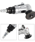 Handheld Air Chamfering Machine Pneumatic Straight Grinder With Deburring Cutter and Installation Tool Set for edge beveling close-up.