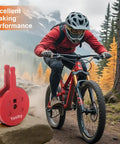 Four Pairs Disc Brake Pads Kit With Installation Tools High Performance Semi Metallic And Organic Resin Grippy MTB Bicycle