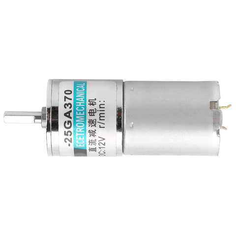 Heavy Duty 12V DC Gear Motor With Pure Copper Windings And All Metal Gears For Smooth Industrial Automation Projects delivers 30 RPM.