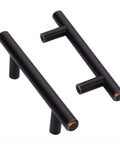 Oil Rubbed Bronze Cabinet Pulls Set 25 Pack 5 Inch Overall Length With 3 Inch (76mm) Hole Centers Solid Kitchen Cabinet Drawer Handles