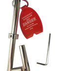 Emergency Elevator Door Keys 3 Section Double Drop Set Of 6 Pro Grade Hardened Carbon Steel Keys With Adjustable Ring