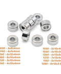 10 Pack 693ZZ 3x8x4mm Shielded Ball Bearings For Precision Hobby RC Motors Low Friction High Speed Quiet Operation Lubricated Core Bearing Set