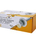 Box of 2 Inch Nylon Sealed Garage Door Rollers With 6200ZZ Beefed Up Performance Bearings, Sealed Cap Protection, 12 Pack