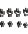 Eight Piece Cactus Shaped Leather Cutter Die Set For DIY Leather Craft Punch Die Tool Kit With Durable High Carbon Steel Punches