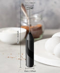 Handheld Milk Frother Cordless Electric Foam Maker With Stainless Steel Whisk Froths In 15 Seconds Quiet Drink Mixer