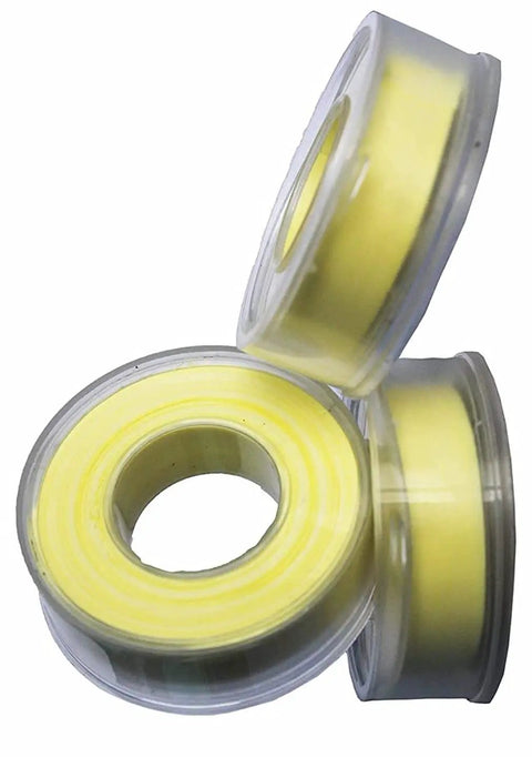 Teflon Tape For Pipe Fittings And Plumbing Leaks 12mm By 10m Pack Of 5 Rolls Water Tap And RO Tap Sealant Easy To Apply And Remove