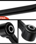 Rear Suspension Track Bar Panhard Bar Rod For Ram 1500 2011 To 2018 1500 Classic 2019 And Dodge Ram 1500 2009 To 2010 Replacement Pre Greased Cast Iron Polished Rust Protected Keeps Your Steering Tight And Aligned. black cast iron rear track bar bushing detail