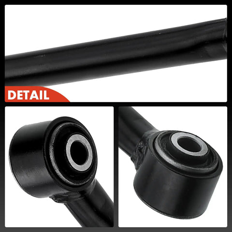 Rear Suspension Track Bar Panhard Bar Rod For Ram 1500 2011 To 2018 1500 Classic 2019 And Dodge Ram 1500 2009 To 2010 Replacement Pre Greased Cast Iron Polished Rust Protected Keeps Your Steering Tight And Aligned. black cast iron rear track bar bushing detail