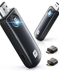 Wireless HDMI Transmitter And Receiver For Laptop To TV Or Monitor Or Projector, No Fuss 4K Decode And 1080P Output