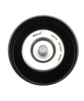 X AUTOHAUX drive belt idler pulley, black with silver center, for Nissan Altima 2007-2012 and Murano 2009-2014