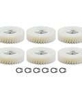 Planetary Gear System For Electric Bikes Complete Six Nylon Gear Pack With 36 Teeth Ultra Lightweight And Durable Nylon And Stainless Steel Components