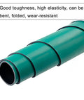 Heavy Duty Anti Static Rubber Workbench Mat Super Tough Heat Resistant ESD Protective Table Cover rolled up, showing flexibility.