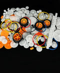 150 Piece Plastic Gear Kit For DIY RC Cars Trucks Helicopters Robots With Shaft Axles And Rubber Band Small Gear Set