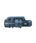 Heavy Hitting 4.5KW Single Stage Rotary Vane Vacuum Pump Moves 202 Cubic Meter Hour Airflow With Zero Sweat For Commercial Packing And Rapid Degassing Projects showcased from the side.