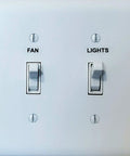 Clear Light Switch Labels Transparent Identifier System For Home And Office Organization Make It A No Brainer To See What Each Switch Does