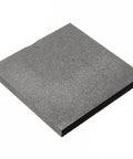 High Temp Pro Grade Graphite Block Plate With Thermal Stability 100x100x10mm Square Electrode for Electronics and Labs, angled view
