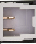 Heavy Duty Clutch Pedal Position Switch With Starter Safety Interlock Plug And Play connector with metal pins for reliable installation.