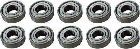 Badass Band Saw Bearings Set Of 10 Includes Guide And Thrust Replacements Built For Zero Drag Operation smooth ball bearings.